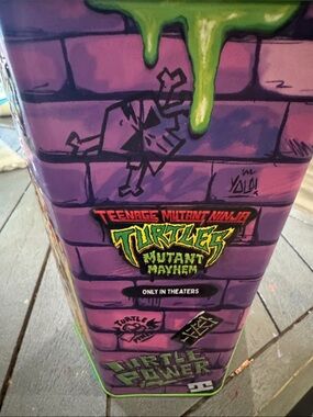 Teenage Mutant Ninja Turtles Mutant Mayhem Collectible Tin - Purple/Green